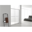 Elegant Kitchen And Bath Semi-Frameless Shower Door 60 X 72 In Matte Black