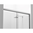 Elegant Kitchen And Bath Semi-Frameless Shower Door 60 X 72 In Matte Black