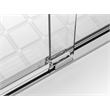 Elegant Kitchen And Bath Semi-Frameless Shower Door 60 X 72 In Matte Black