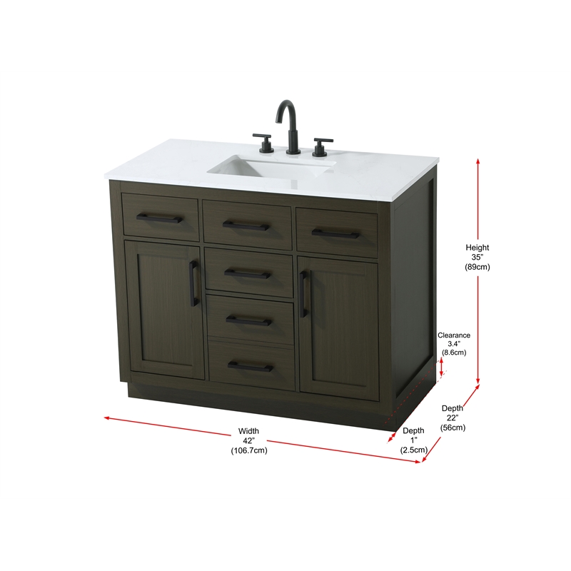 Elegant Kitchen And Bath Alden 42