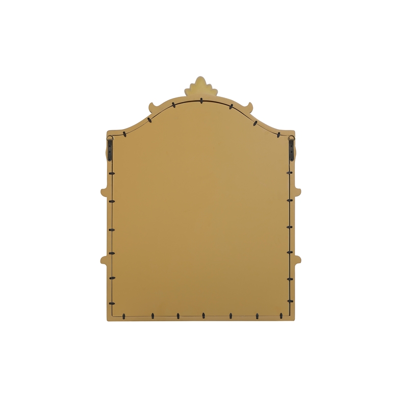 Elegant Kitchen And Bath Madeline 25.5X40 Traditional Mirror in Gold Leaf