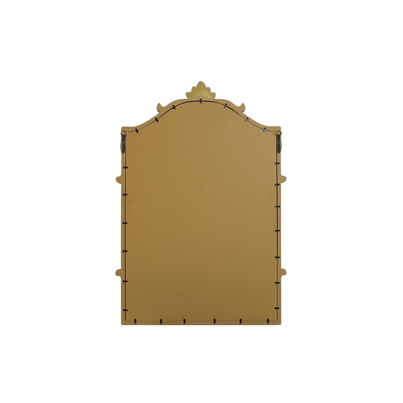 Elegant Kitchen And Bath Madeline 28.5X42 Traditional Mirror in Gold Leaf