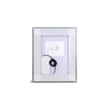 Elegant Kitchen And Bath Riven 30X24 Led Mirror in Silver