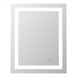 Elegant Kitchen And Bath Riven 30X24 Led Mirror in Silver