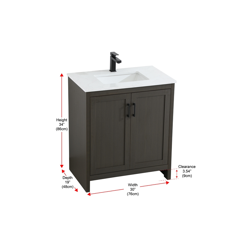 Elegant Kitchen And Bath Finnley 30