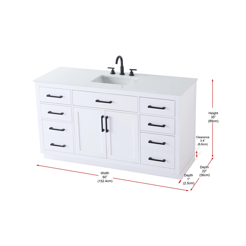 Elegant Kitchen And Bath Alden 60