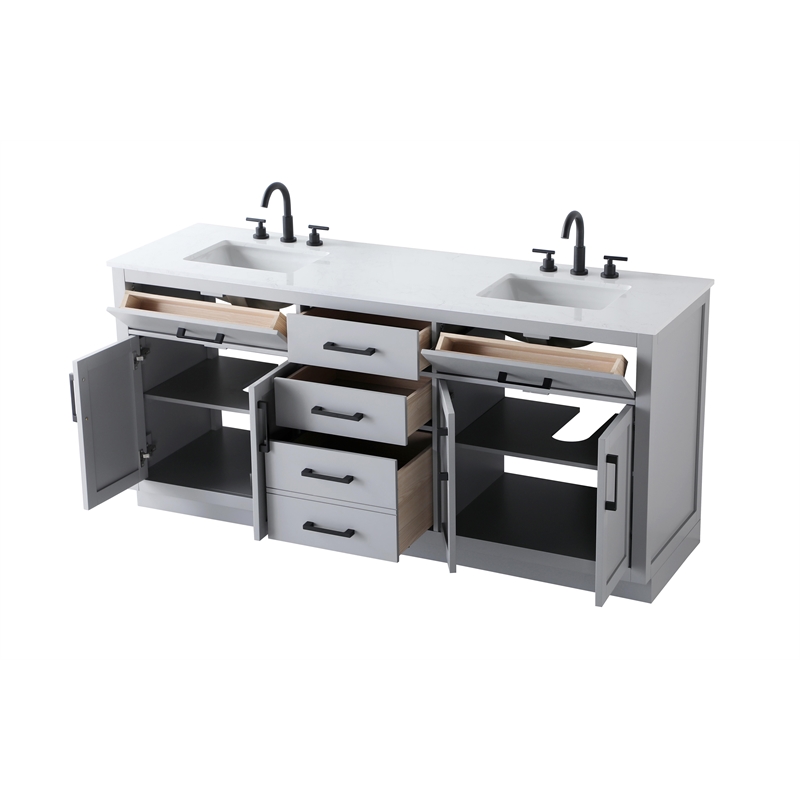 Elegant Kitchen And Bath Alden 72