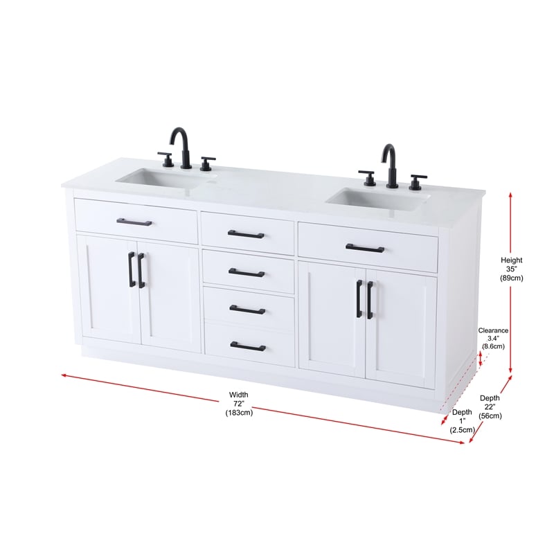 Elegant Kitchen And Bath Alden 72