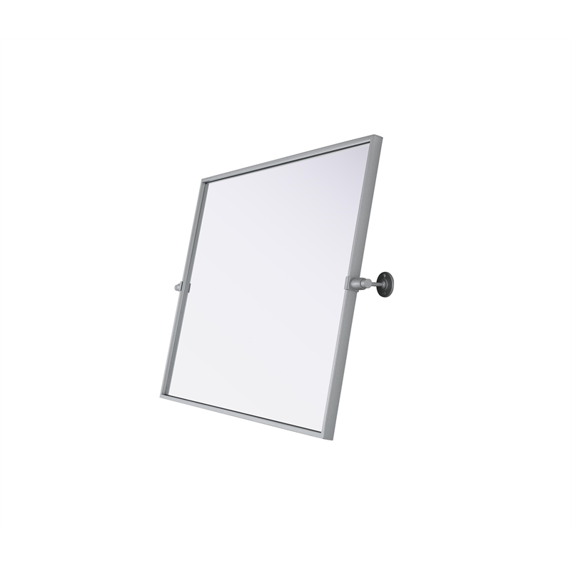 Elegant Kitchen And Bath Amoura 24X30 Pivot Mirror in Silver