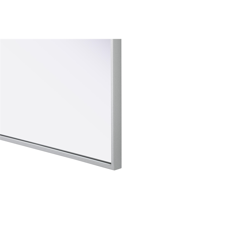 Elegant Kitchen And Bath Amoura 27X36 Pivot Mirror in Silver