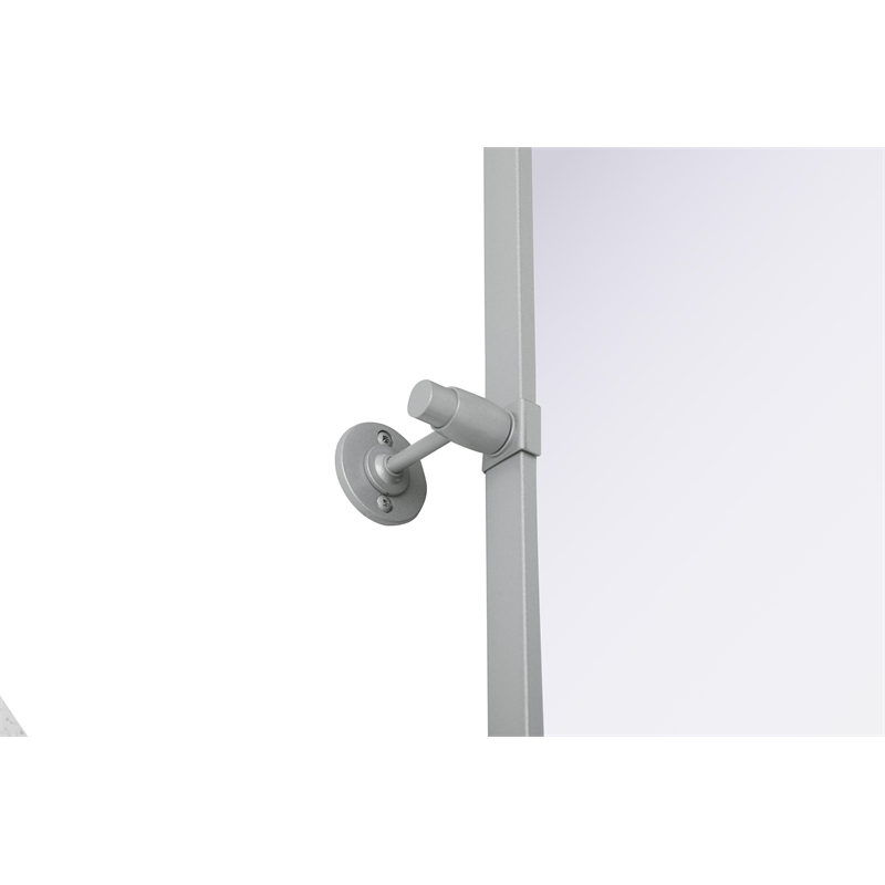Elegant Kitchen And Bath Amoura 27X36 Pivot Mirror in Silver