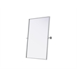 Elegant Kitchen And Bath Amoura 27X36 Pivot Mirror in Silver