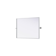 Elegant Kitchen And Bath Amoura 27X36 Pivot Mirror in Silver