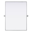 Elegant Kitchen And Bath Amoura 27X36 Pivot Mirror in Silver