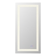 Elegant Kitchen And Bath Riven 60X42 Led Mirror in Silver