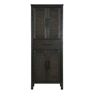 Elegant Kitchen and Bath 28&quot Bath Storage Cabinet in Chocolate Oak