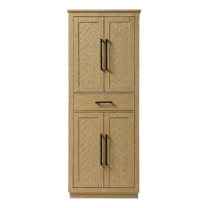 Elegant Kitchen and Bath 28&quot Bath Storage Cabinet in Linen Oak