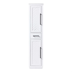 Elegant Kitchen and Bath 16&quot Bath Storage Cabinet in White