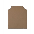 Elegant Kitchen and Bath Notched Metal Mirror 30X36