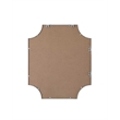 Elegant Kitchen and Bath Notched Metal Mirror 27X32