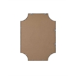 Elegant Kitchen and Bath Notched Metal Mirror 27X36