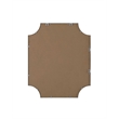 Elegant Kitchen and Bath Notched Metal Mirror 30X36
