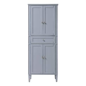 Elegant Kitchen and Bath 28&quot Bath Storage Cabinet in Grey