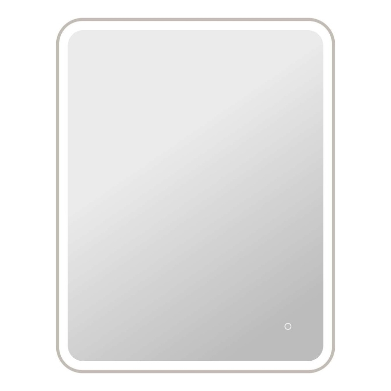 Elegant Kitchen and Bath 42 Round Led Front and Backlit Wall Mirror in Silver