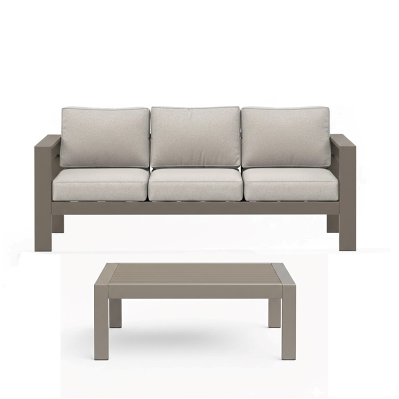 2 Pieces Outdoor Patio Set - All-Weather 75