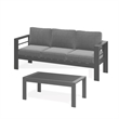 2 Pieces Outdoor Patio Set - All-Weather 75