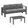 2 Pieces Outdoor Patio Set - All-Weather 75