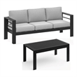 2 Pieces Outdoor Patio Set - All-Weather 75