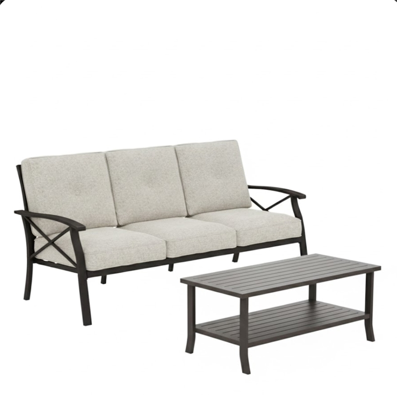2 Piece Outdoor Patio Set - 70
