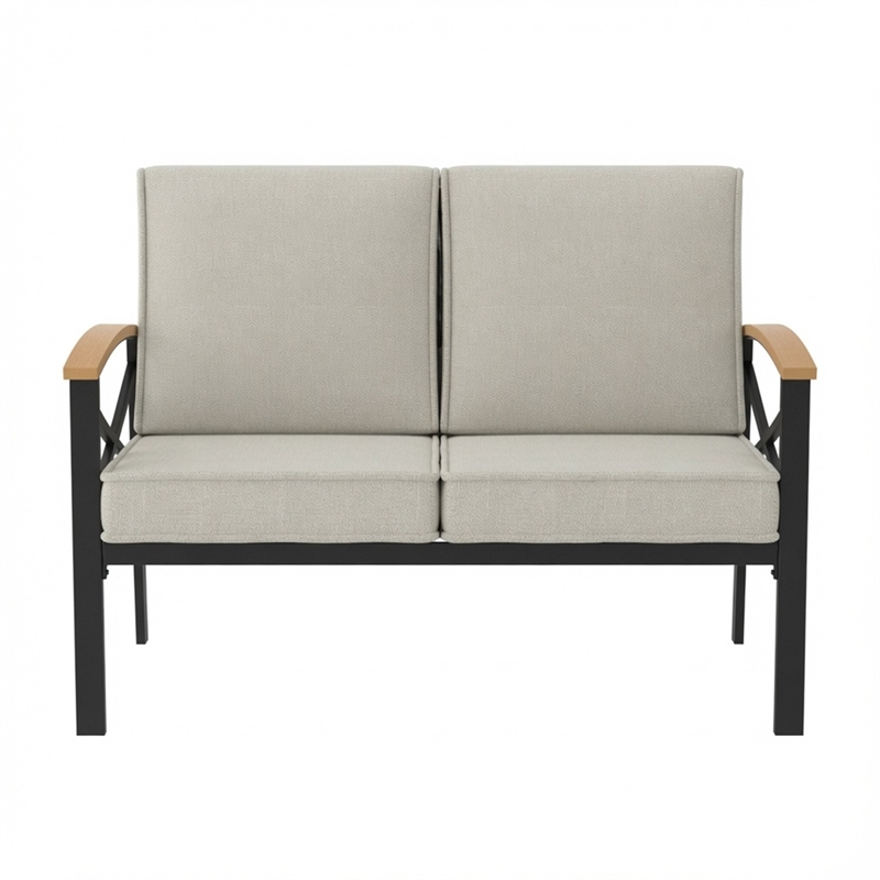 Heavy-Duty Outdoor Loveseat - All-Weather 47.2