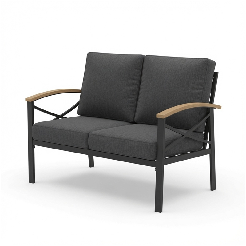 Heavy-Duty Outdoor Loveseat - All-Weather 47.2