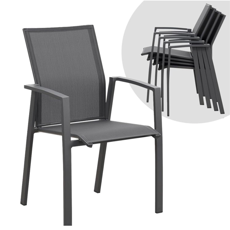 Aluminum Patio Dining Chairs - 22.44