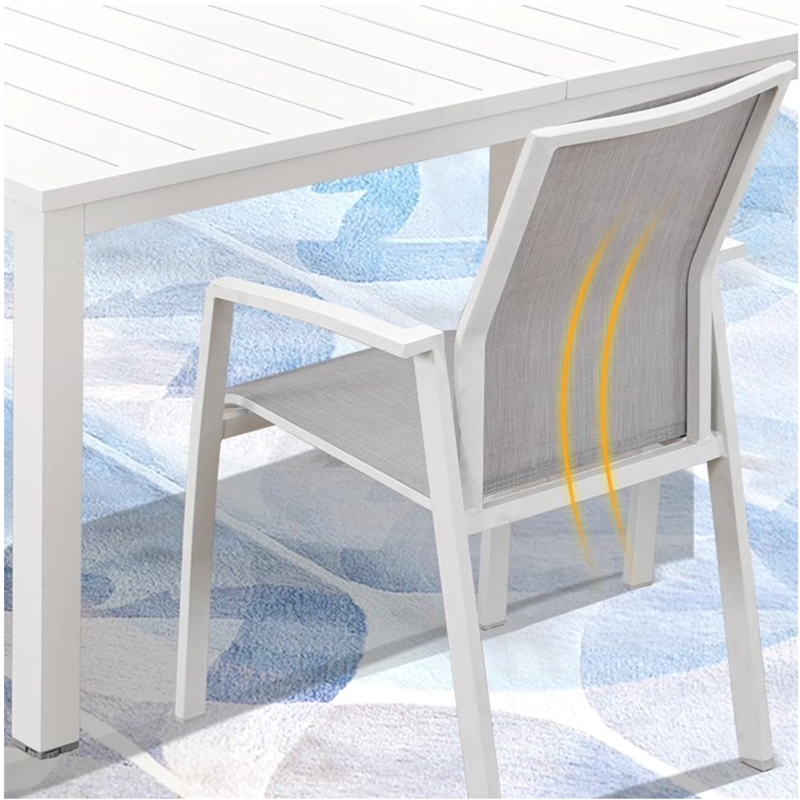 Aluminum Patio Dining Chairs - 22.44