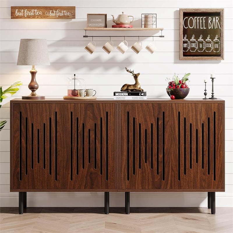 Set of 2 Dark Brown 59