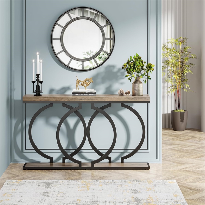 Industrial Console Table 55