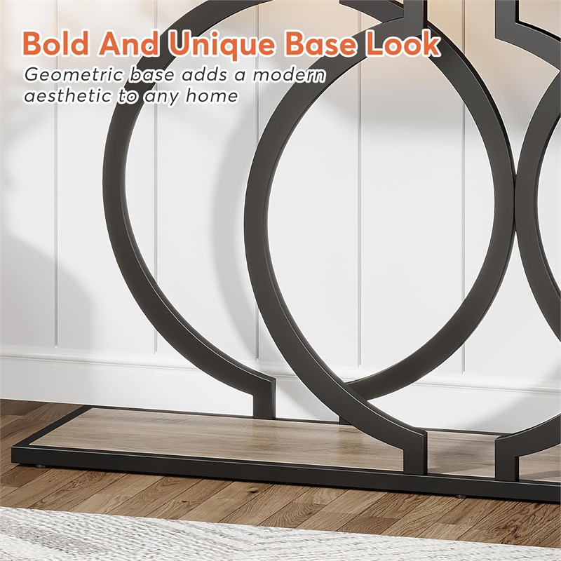 Industrial Console Table 55