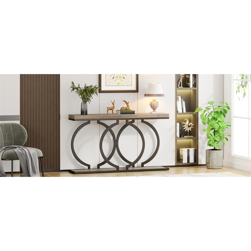 Industrial Console Table 55