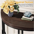 Half Moon Console Table for Entryway/43