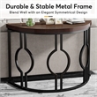 Half Moon Console Table for Entryway/43