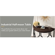 Half Moon Console Table for Entryway/43