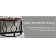 Half Moon Console Table for Entryway/43