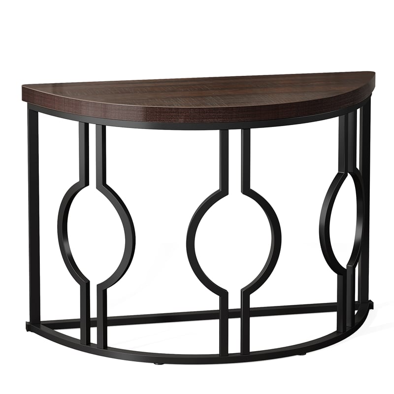 Half Moon Console Table for Entryway/43