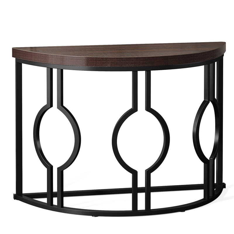 Half Moon Console Table for Entryway/43
