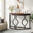 Half Moon Console Table for Entryway/43