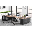 2-Drawer Lateral File Cabinet/Rustic Wood Filing for Home Office/A4