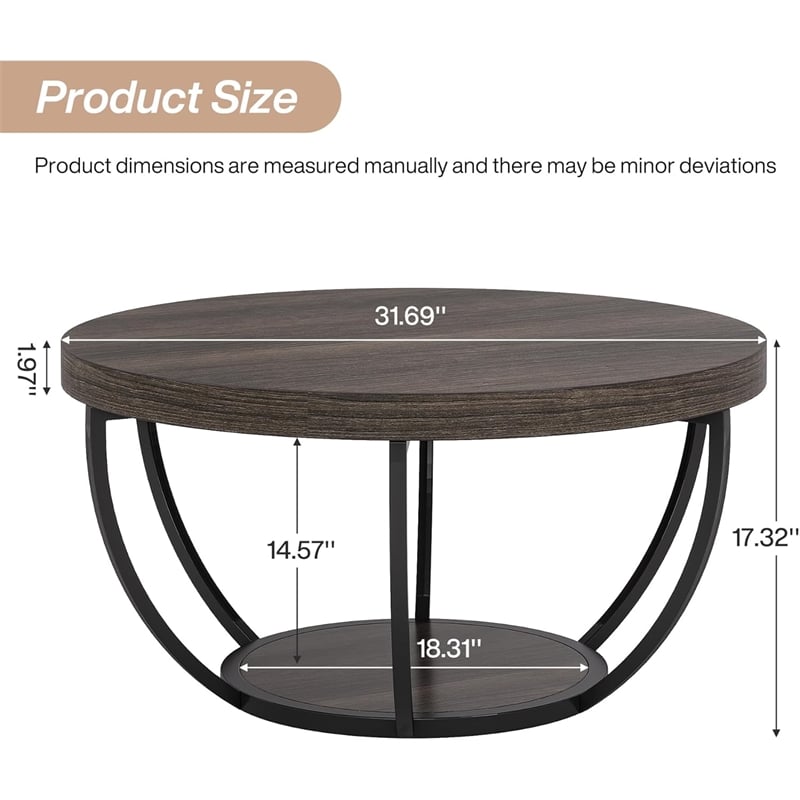 Round Coffee Table/31.7